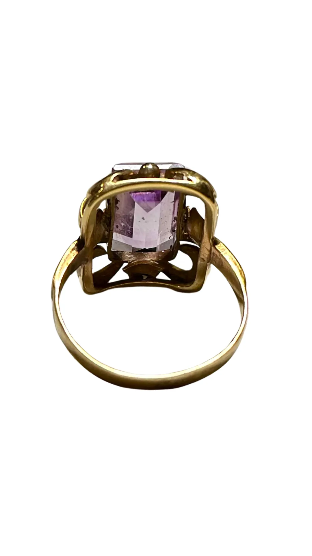 1163 Amethyst Dress Ring