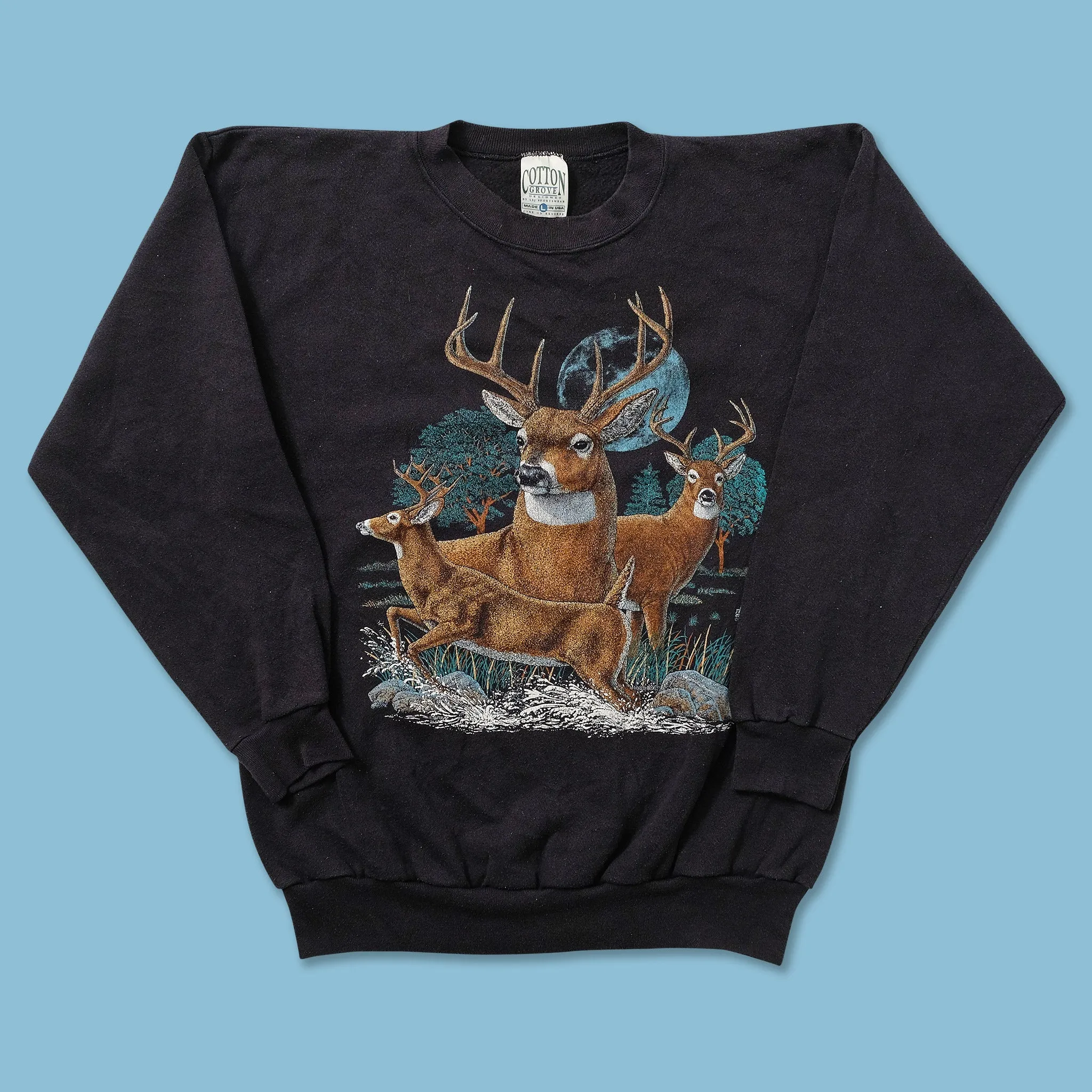 1993 Deer Sweater Large