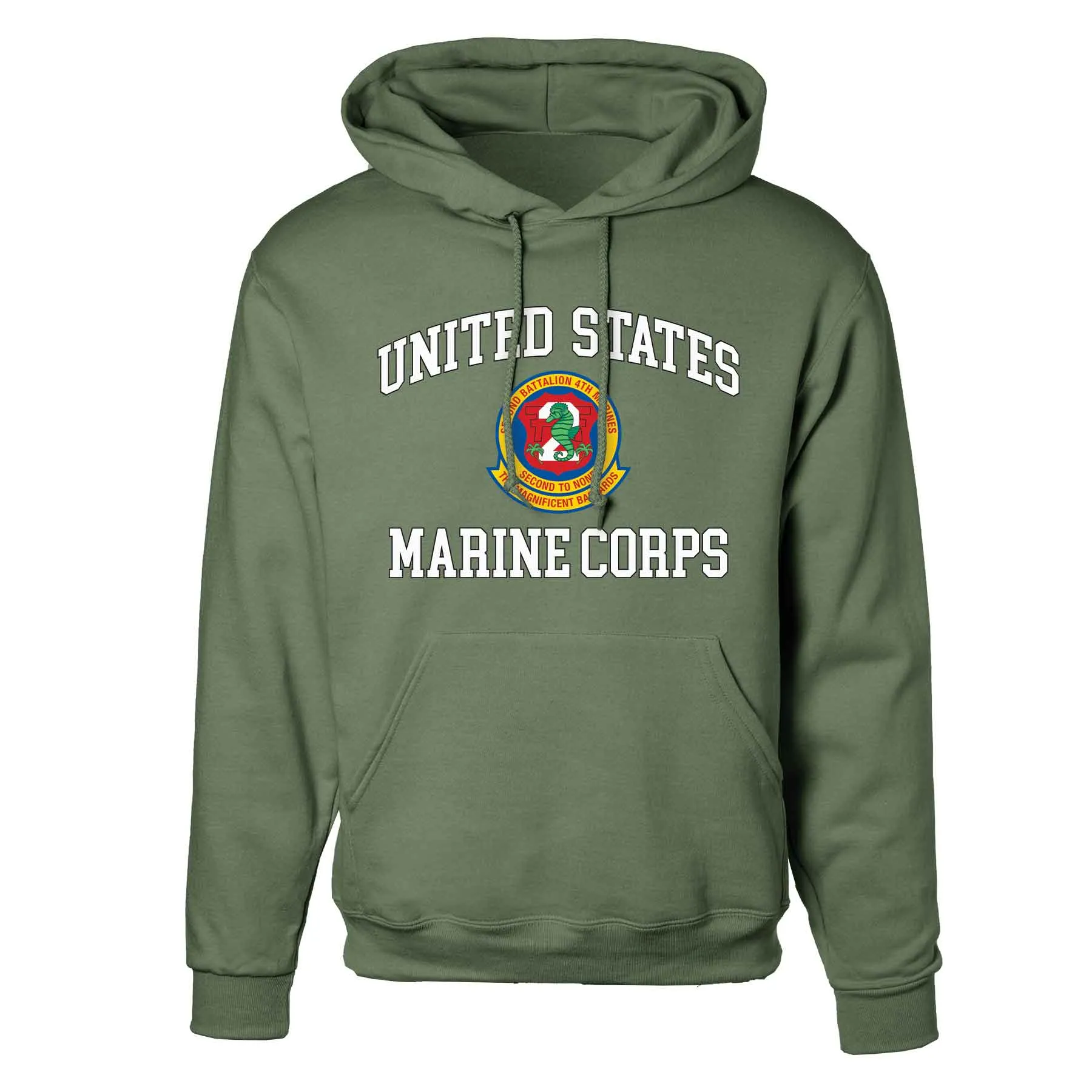 2nd Battalion 4th Marines USMC Hoodie