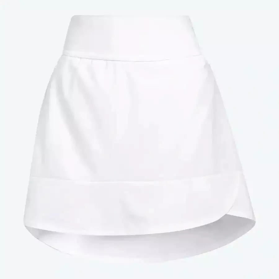 Adidas Ladies Frill Golf Skort - White