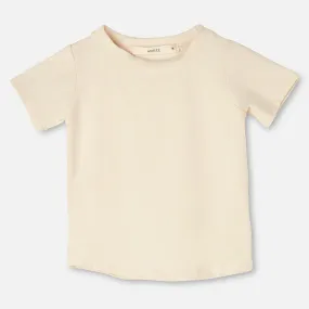 ADVICE Baby And Child Article One T-Shirt Vanilla Cream