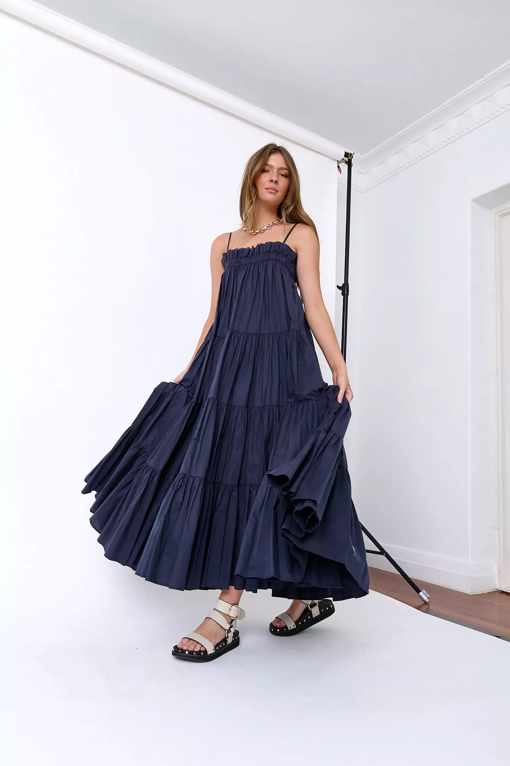 ARIBELL Dress Navy