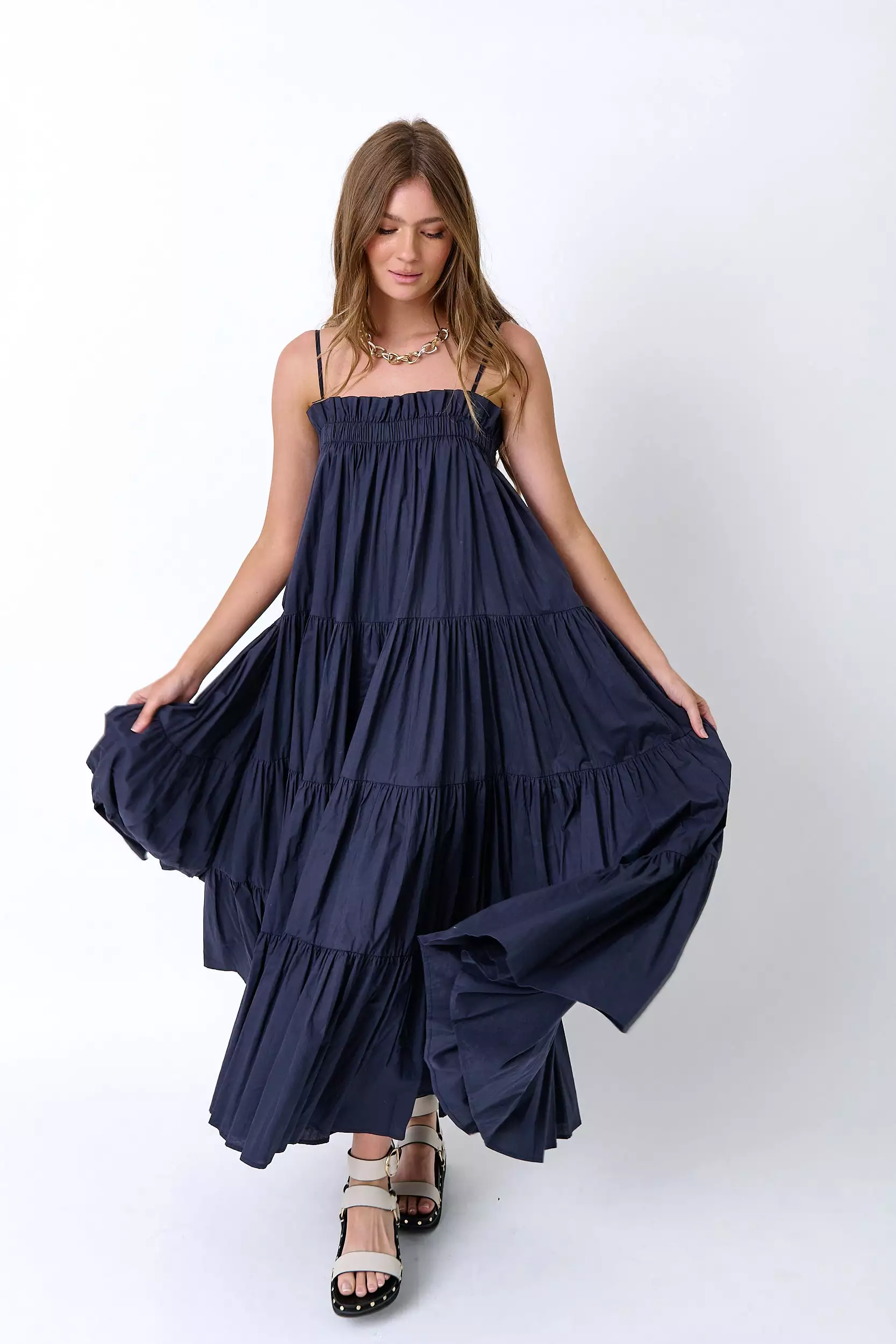 ARIBELL Dress Navy