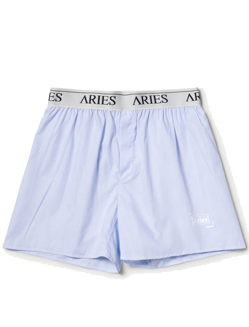 Aries Womens Temple Boxer Shorts Blue