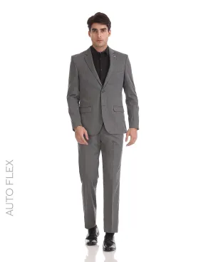 Arrow Body Tailored Regular Fit Two Piece Suit With Autoflex Trouser