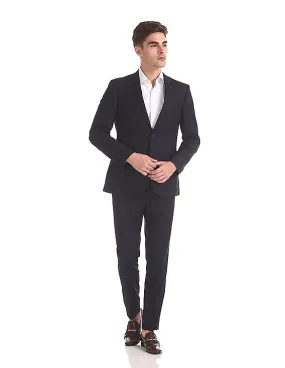 Arrow Newyork Zero Calorie Slim Fit Solid Two Piece Suit