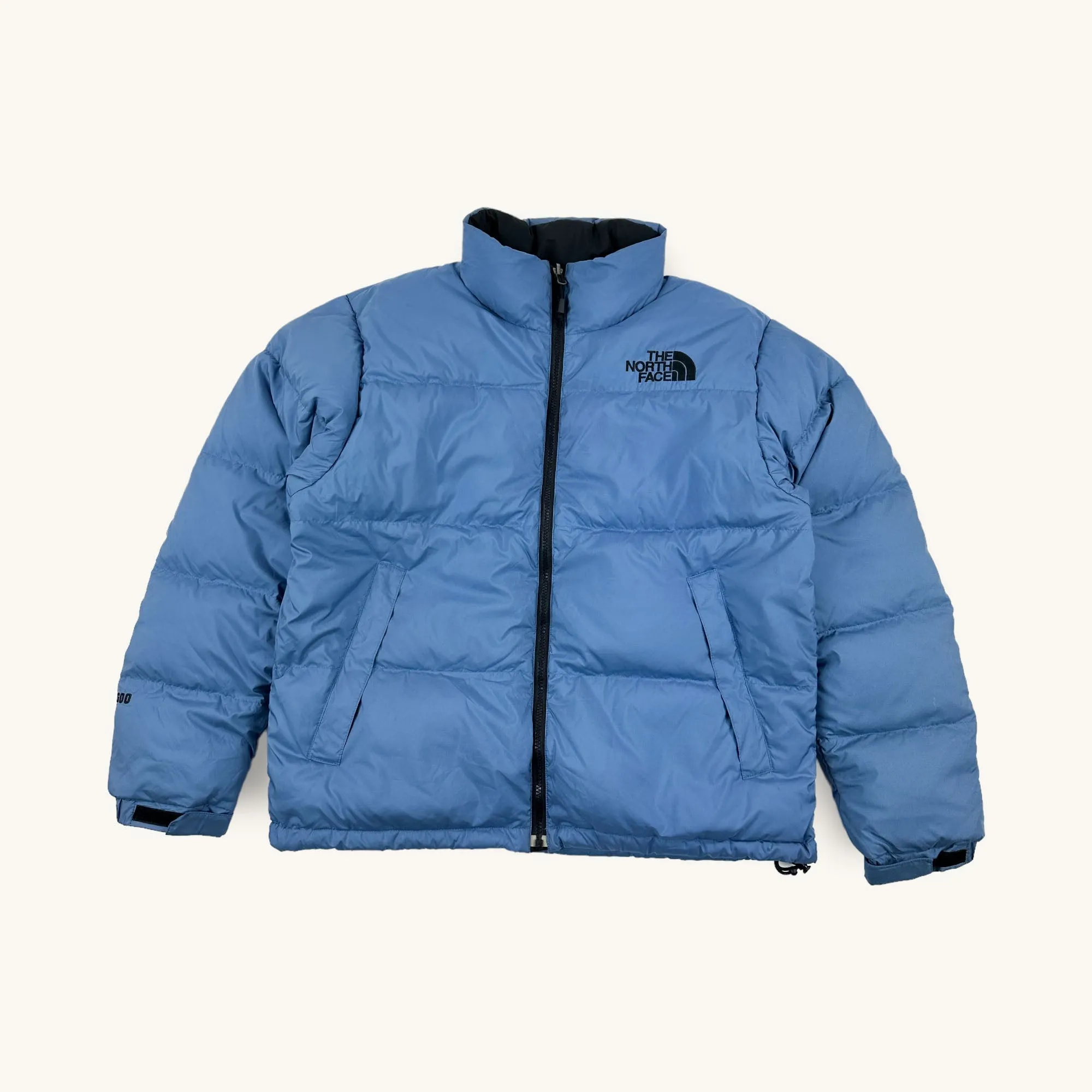 Baby Blue The North Face Nuptse 600 Puffer Jacket Coat (L)