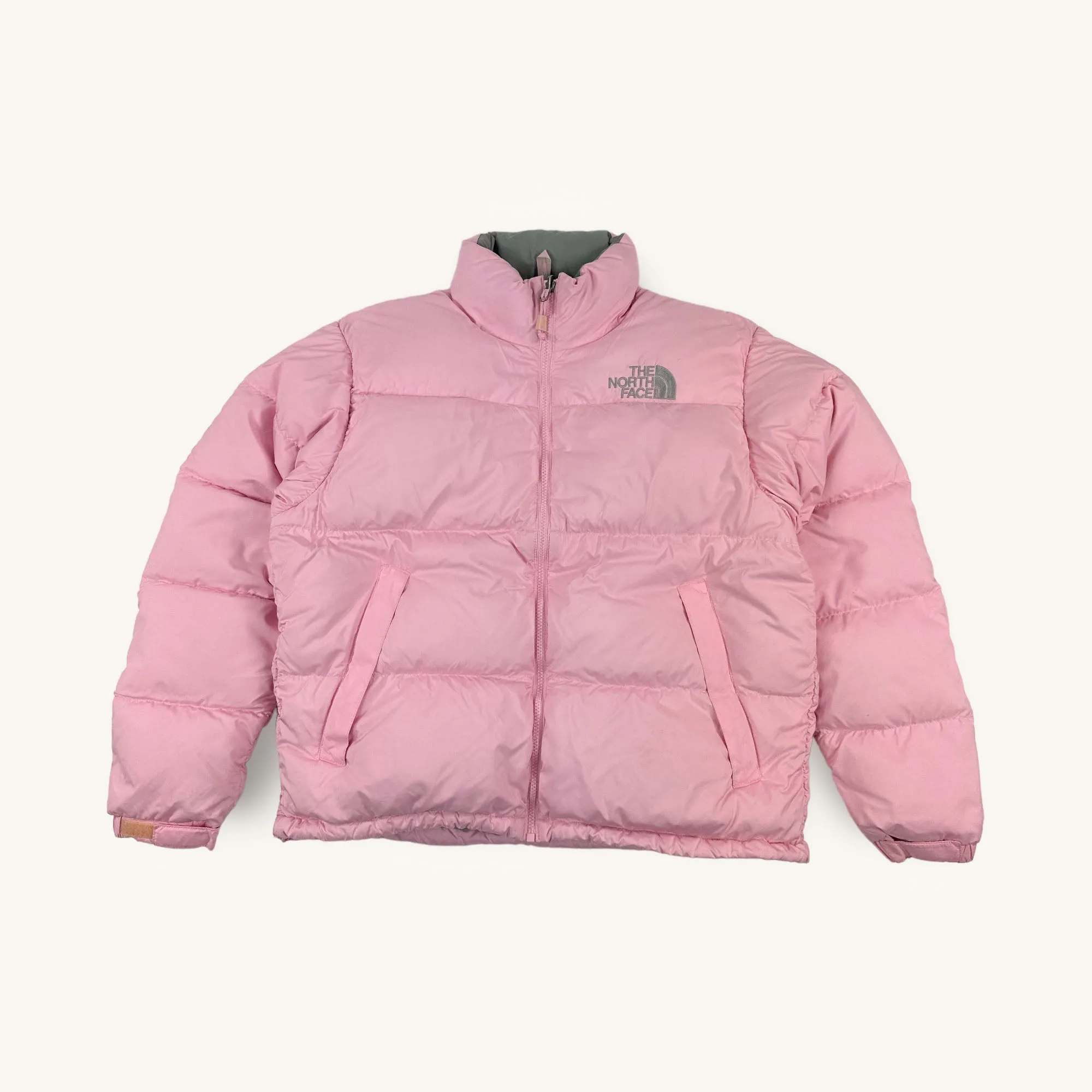 Baby Pink The North Face Nuptse 600 Puffer Jacket Coat (L)