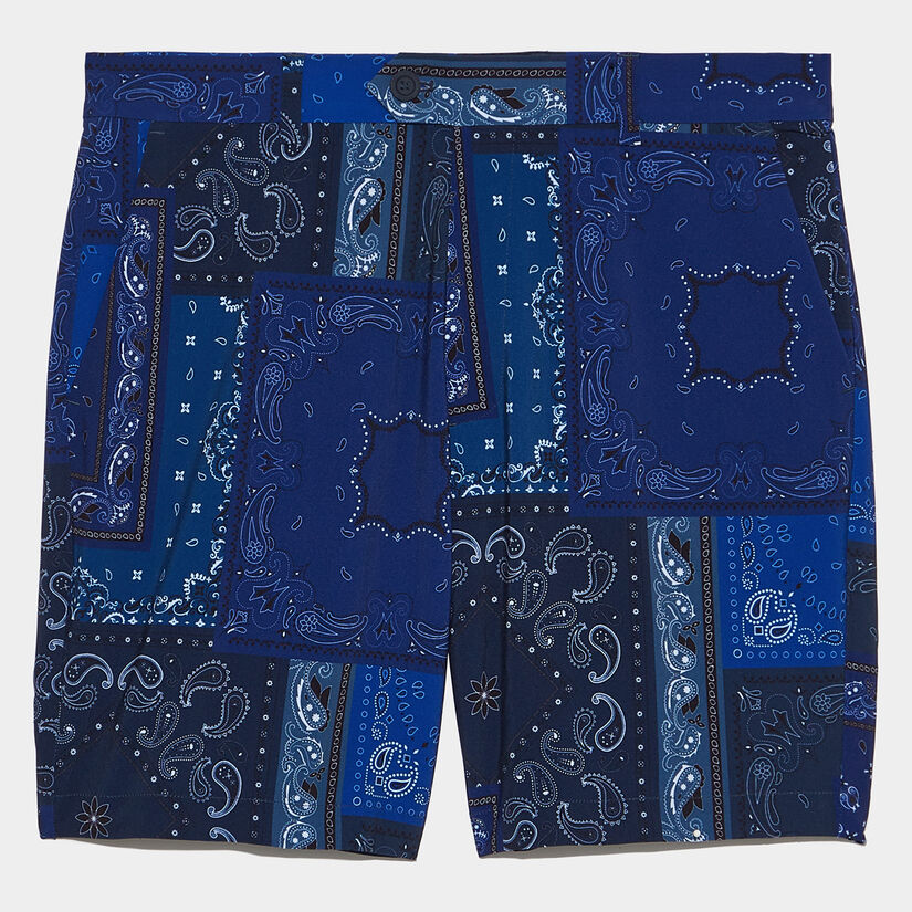 Bandana Print Maverick 4-Way Stretch Short