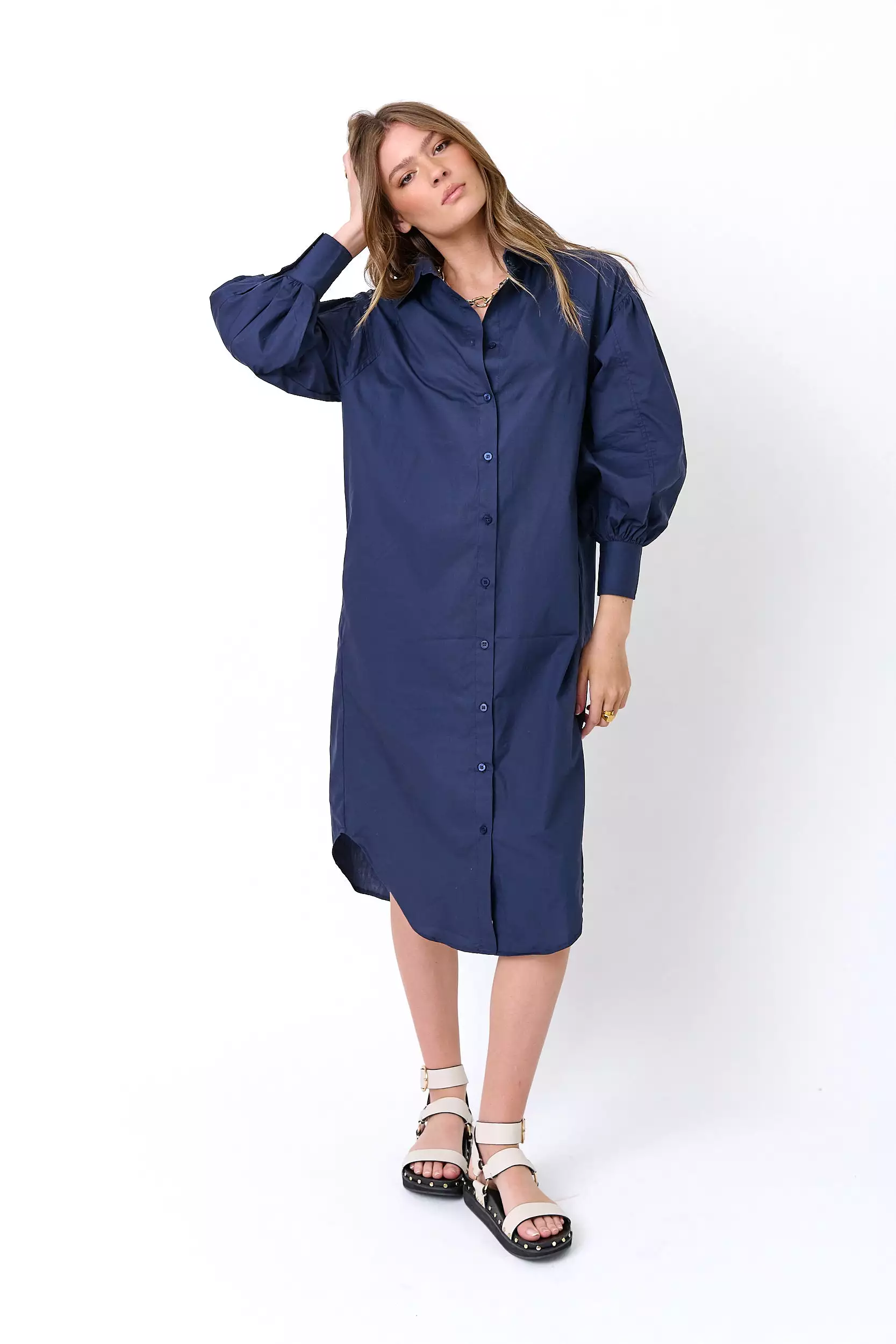 BANJO Dress Navy