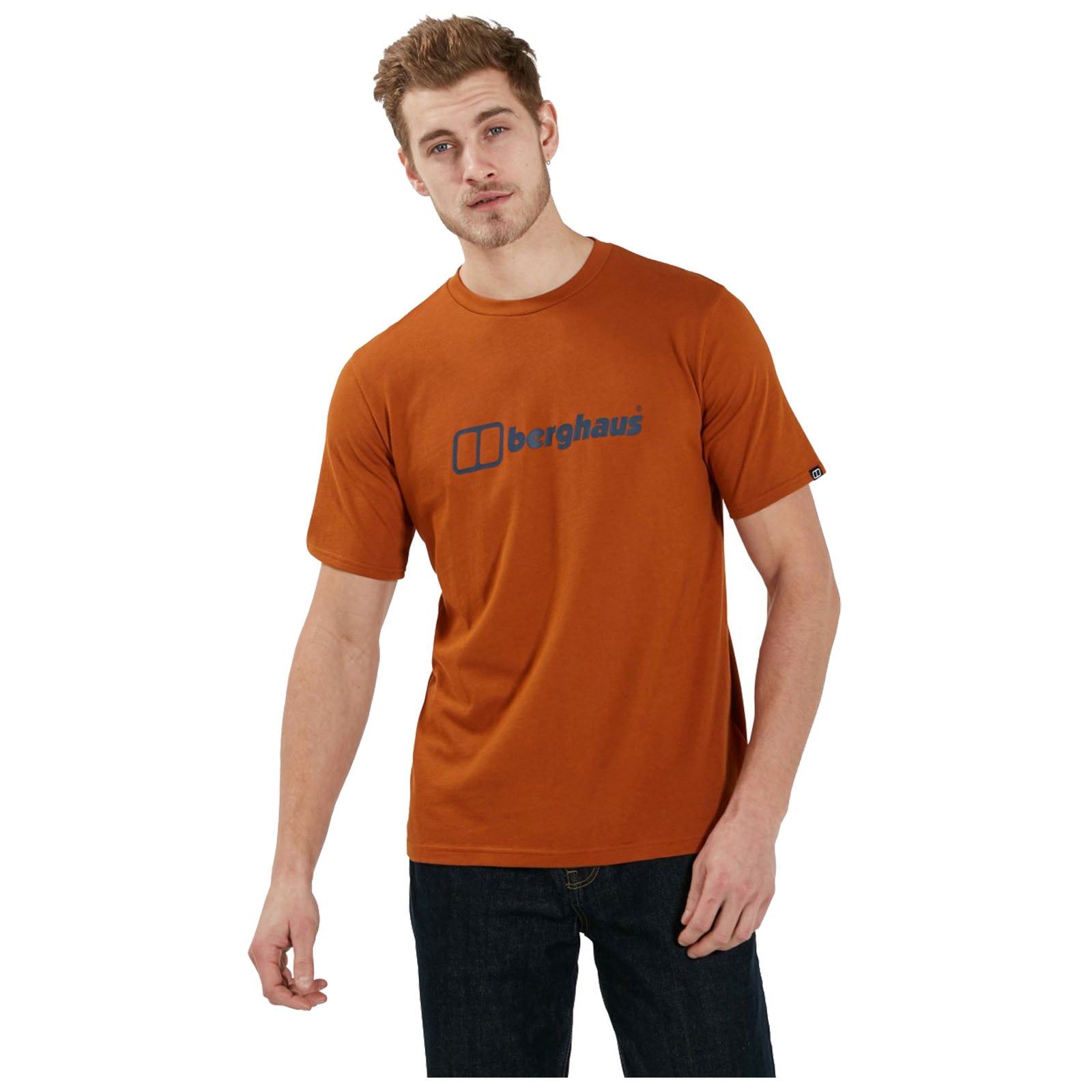 Berghaus Mens Organic Big Colour Logo T-Shirt