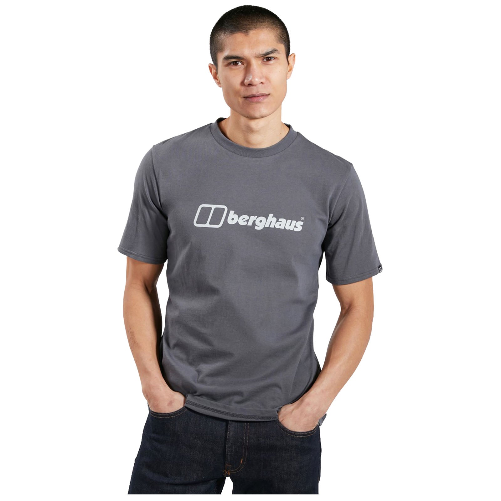 Berghaus Mens Organic Big Colour Logo T-Shirt