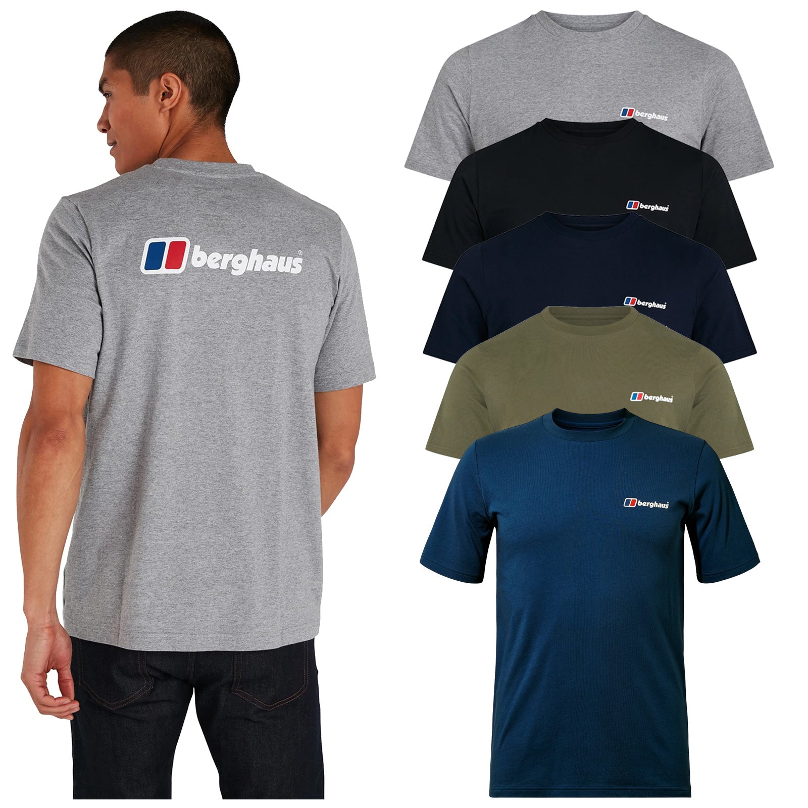 Berghaus Mens Organic F&B Logo T-Shirt