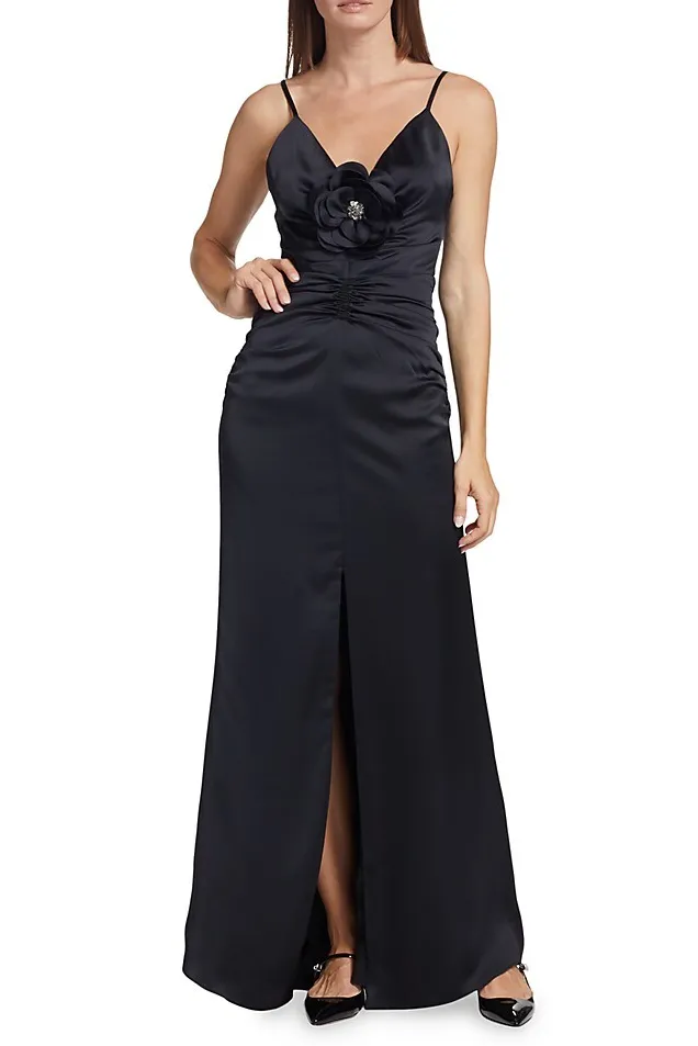 Black Lena Gown