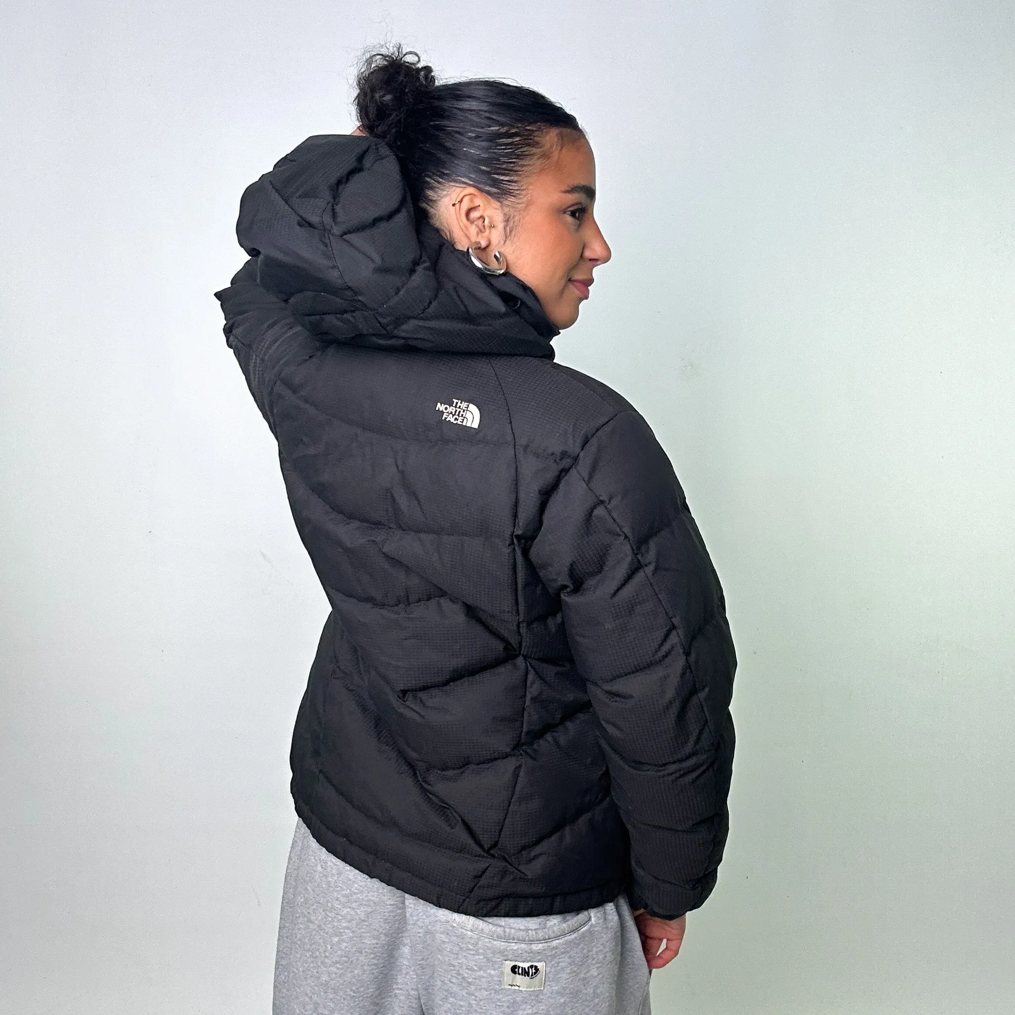 Black The North Face Nuptse 600 Puffer Jacket Coat (L)