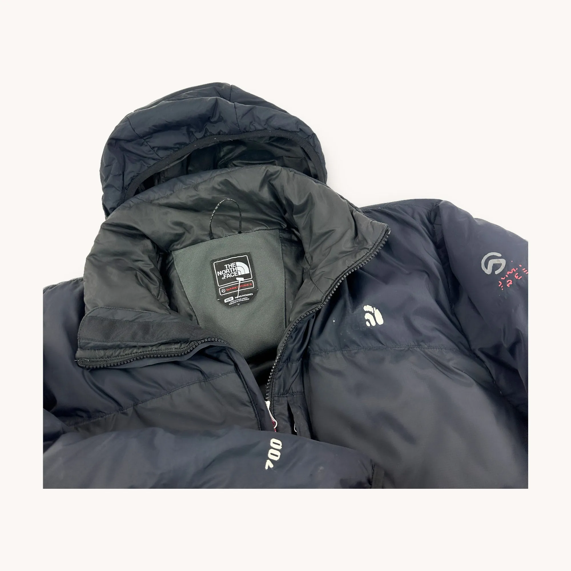 Black The North Face Summit Series 700 Puffer Jacket Coat (M/L)