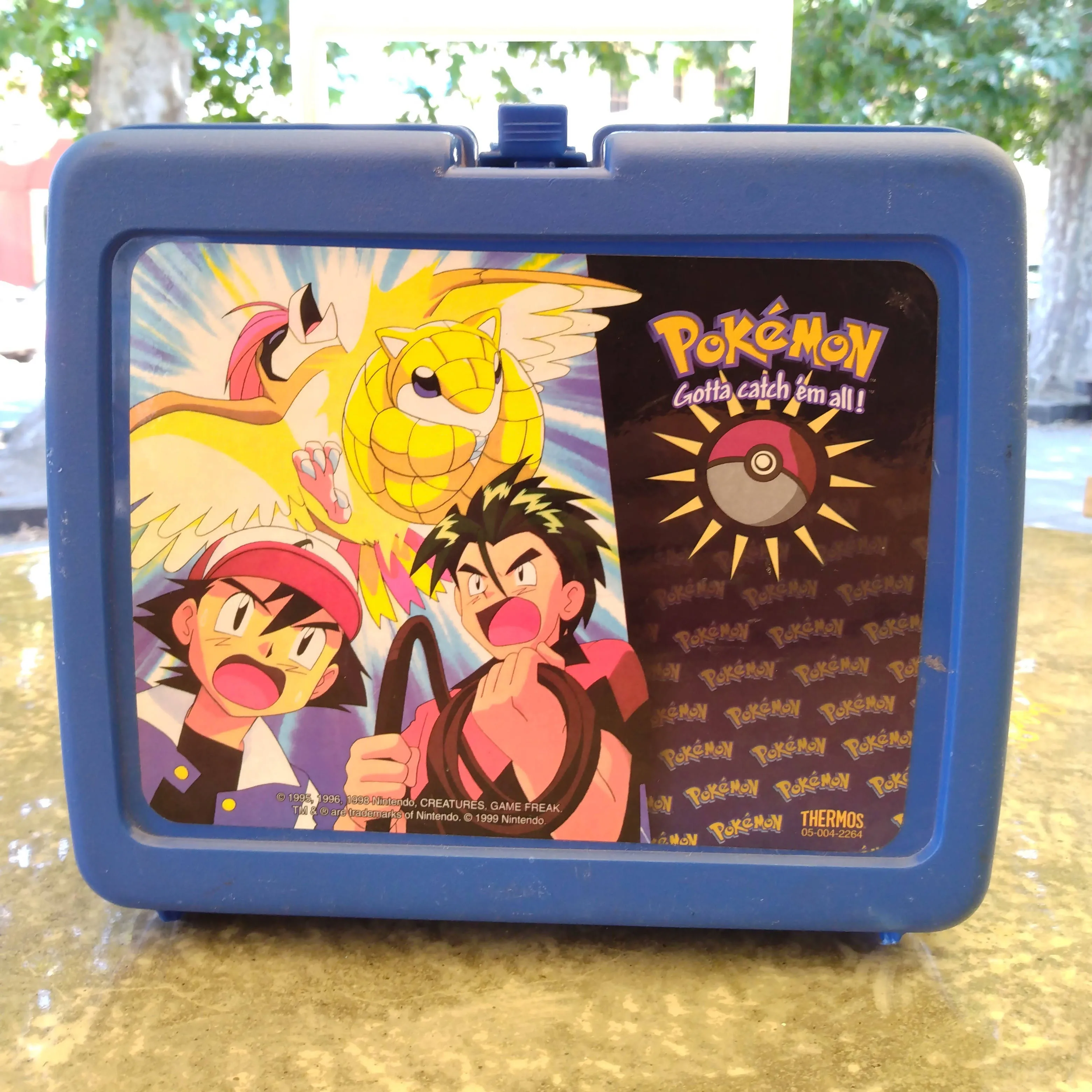 Boomcase - Vintage Pokemon lunchbox speaker - Bluetooth rechargeable