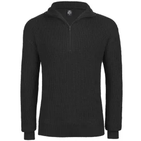 Brandit Marine Pullover Troyer Black