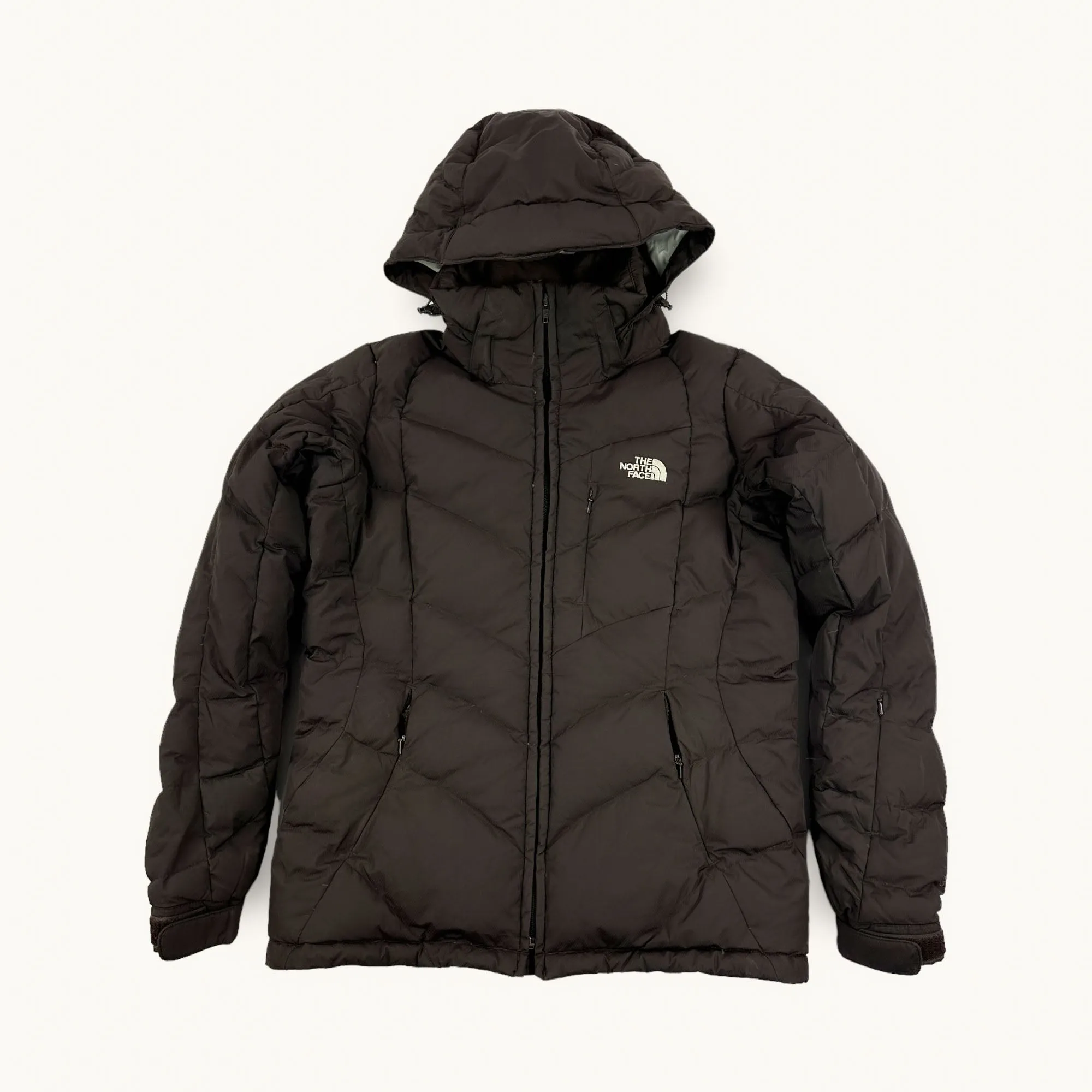 Brown The North Face 600 Puffer Jacket Coat (S)