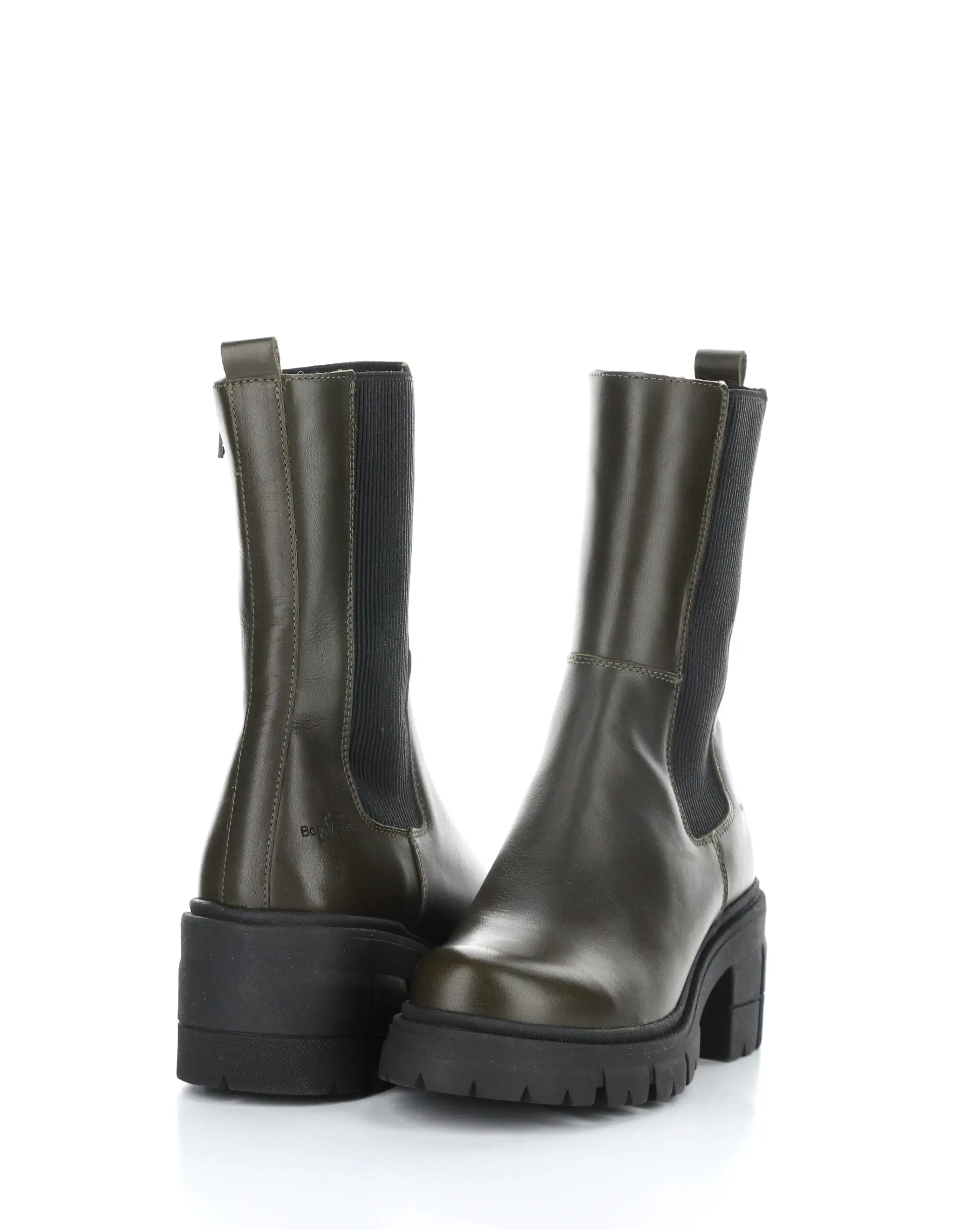 BRUNAS OLIVE/BLACK Elasticated Boots