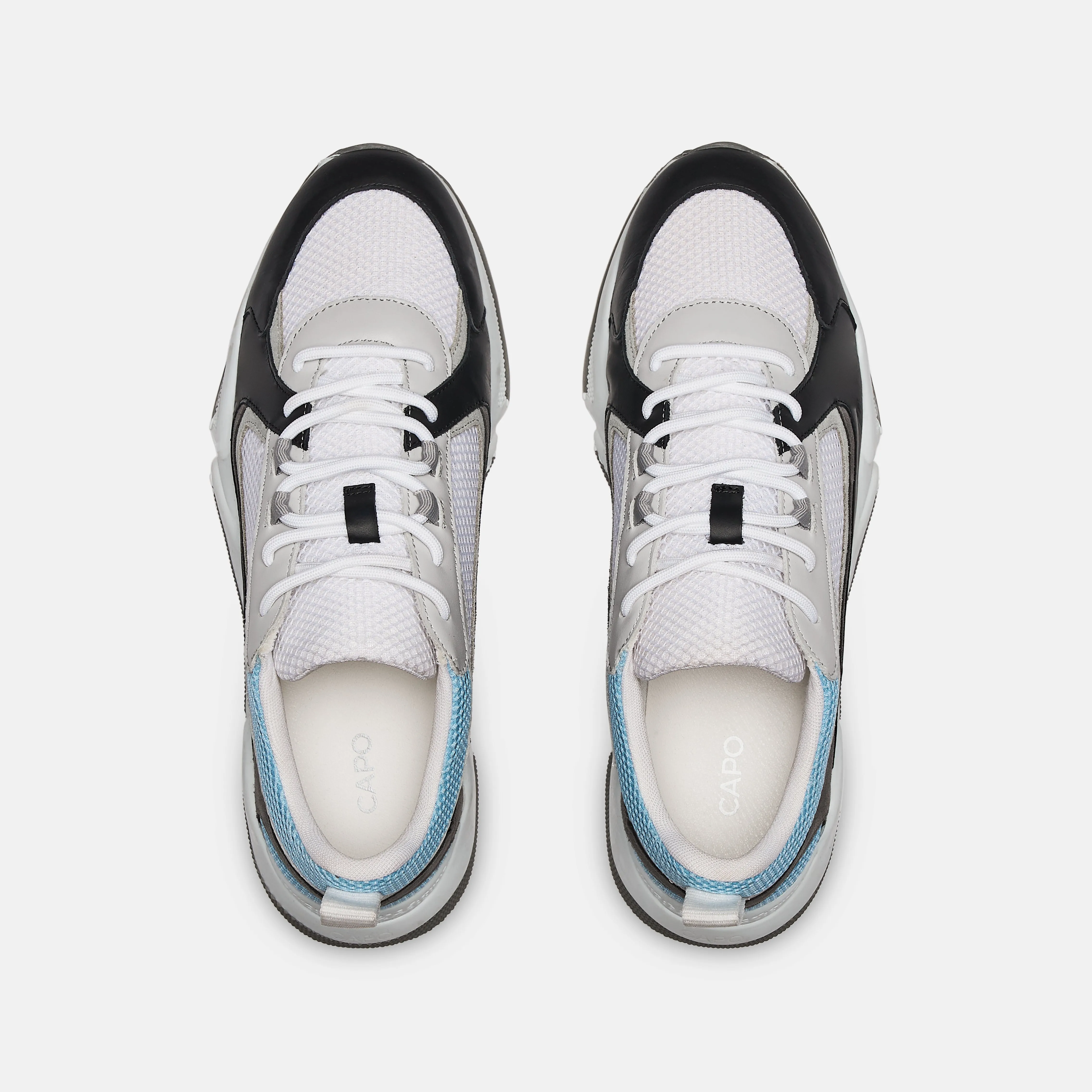 Capo RUNNER Trainer - Light Blue/White