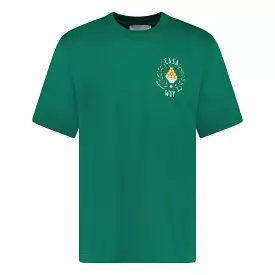 CASABLANCA CASA WAY T-SHIRT GREEN