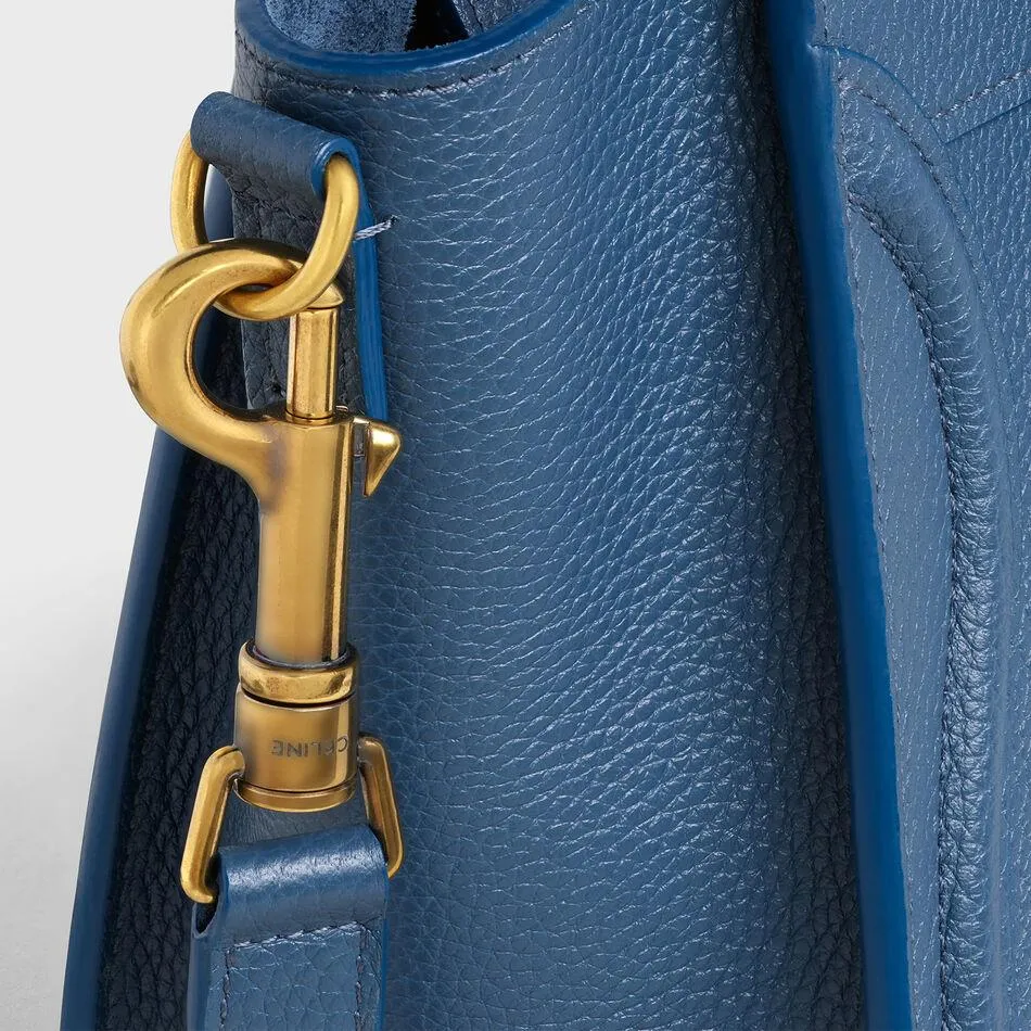 Celine Nano Luggage Tote Blue