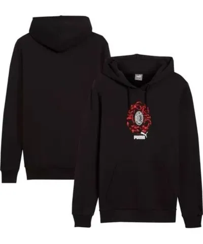 Cutter & Buck Men's International Clubs AC Milan Culture Pullover Hoodie