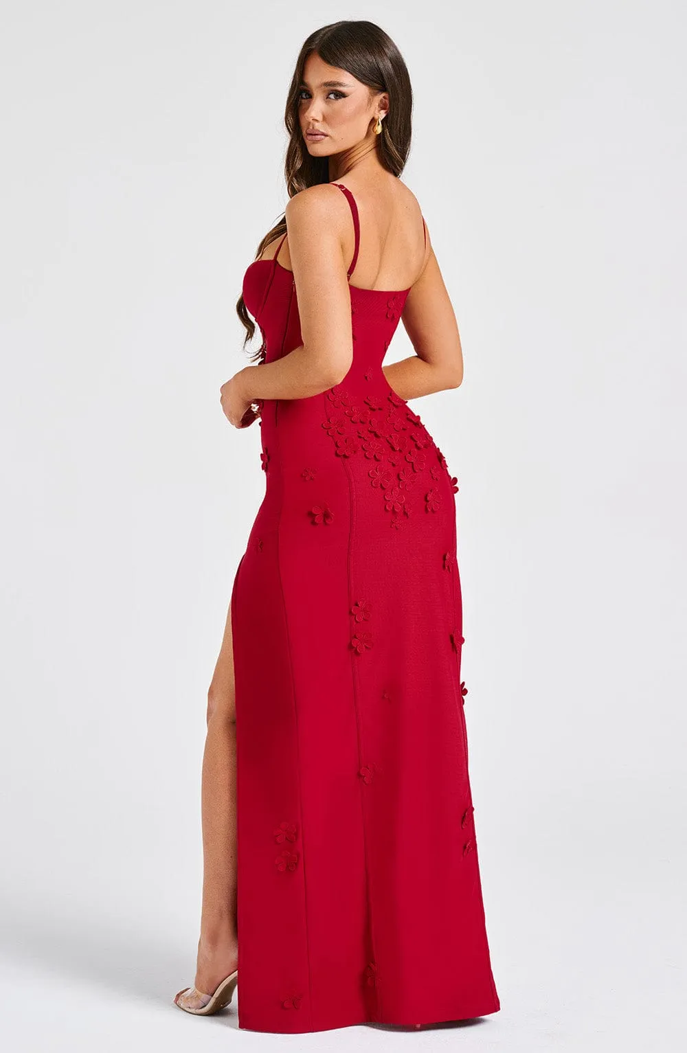 Dalary Maxi Dress - Red