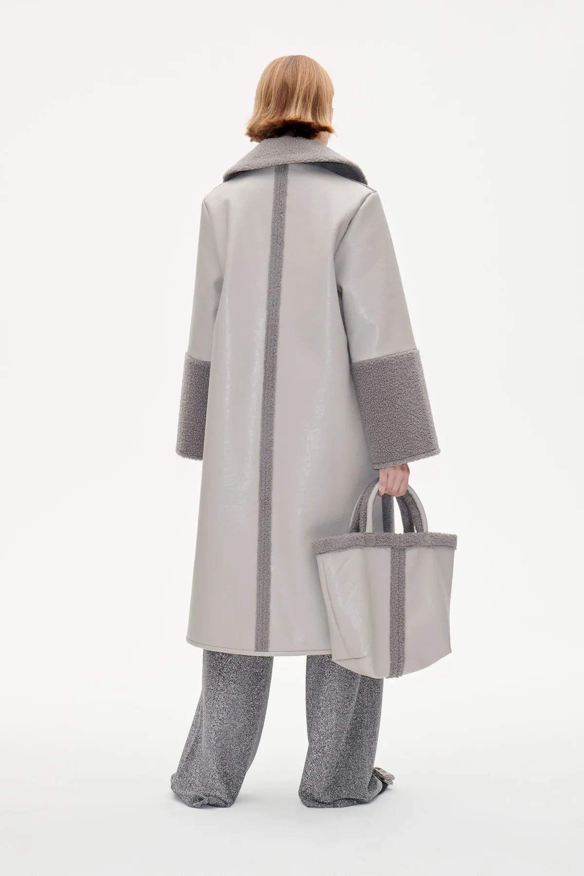 Dea Coat - Opal Grey