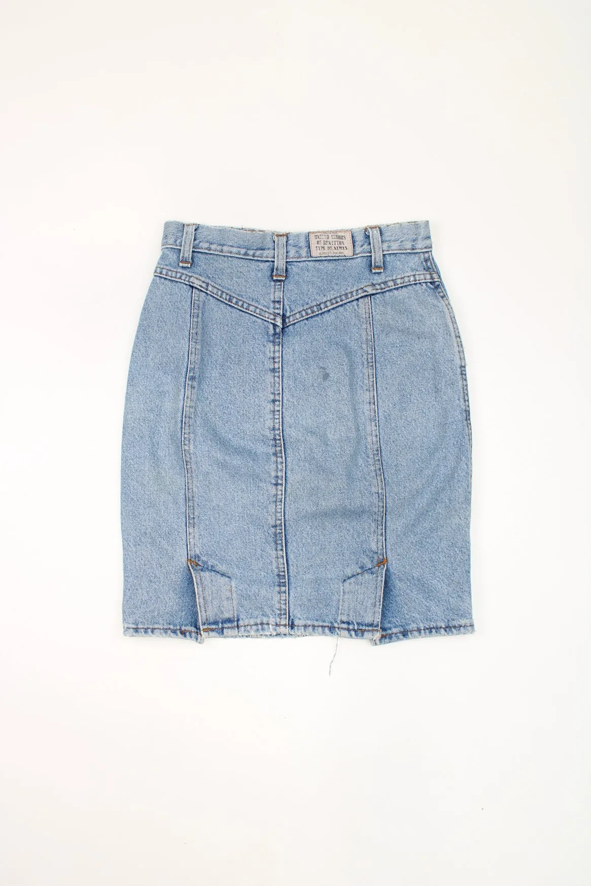 Denim Pencil Skirt