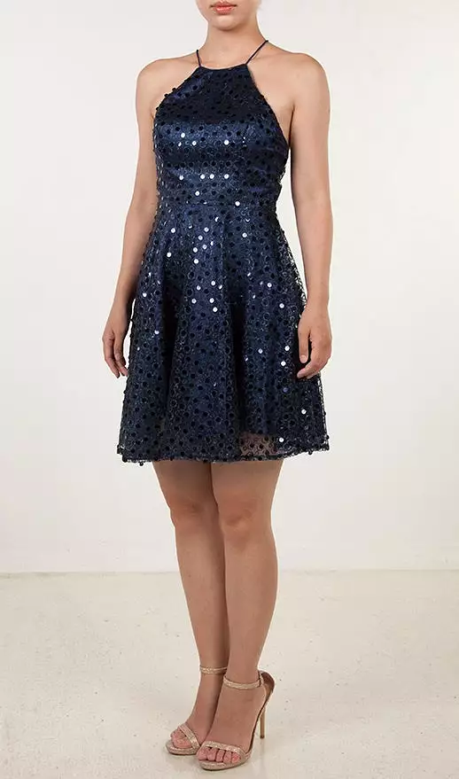 Diana Cocktail Dress Navy