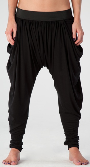 DINCWEAR Harem Pant With Hidden Shorts