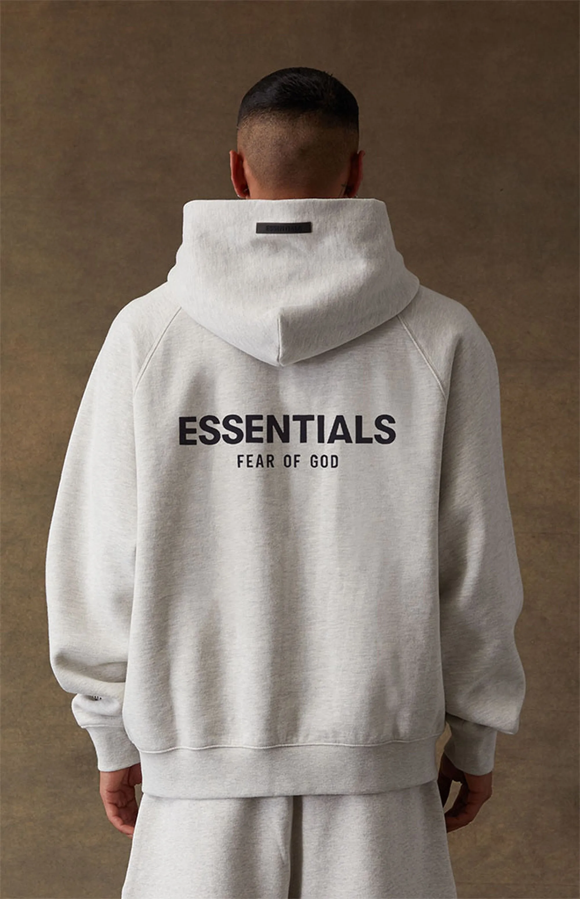 Essentials - Hoodie - Light Oatmeal