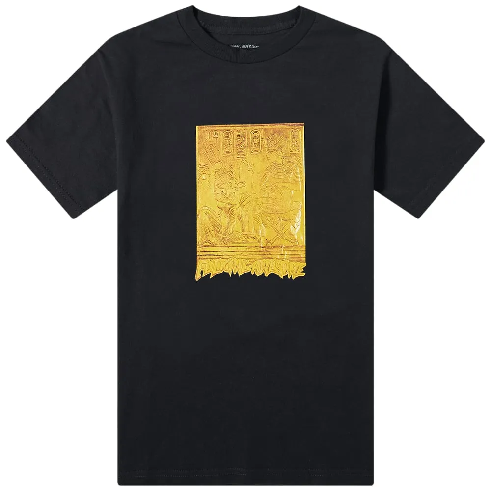 Fucking Awesome Gold Hieroglyphic T-ShirtBlack