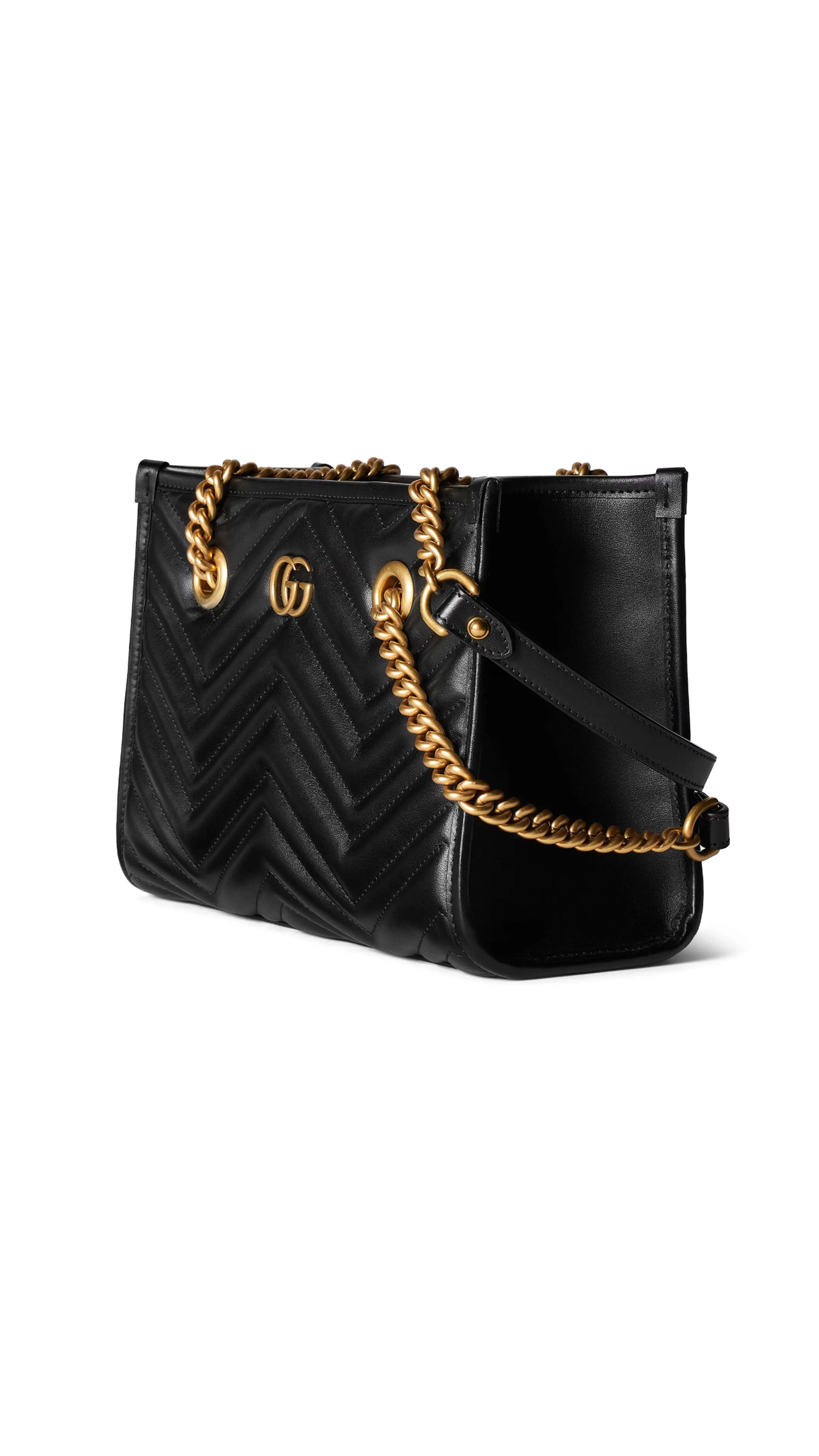 GG Marmont Small Tote - Black