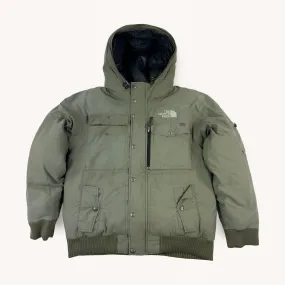 Green The North Face Hyvent Puffer Jacket Coat (M)