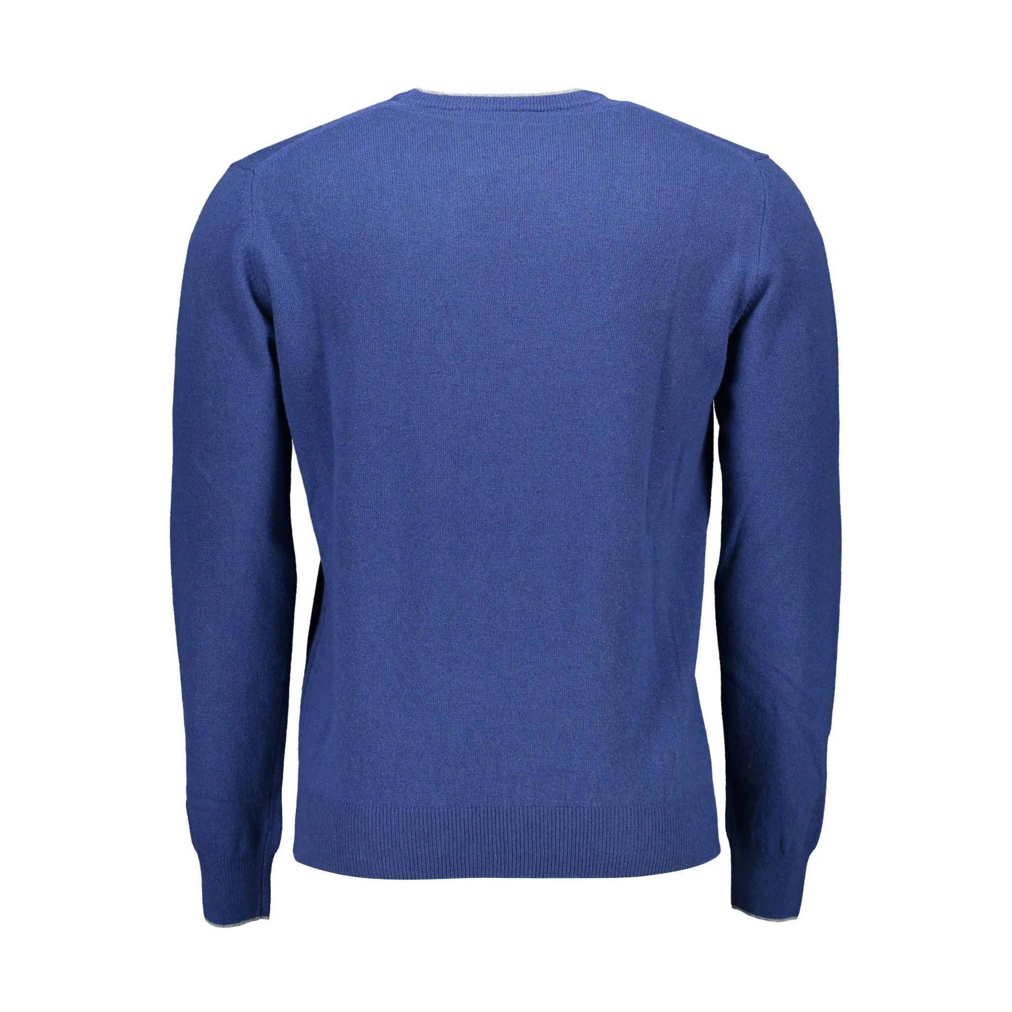 Harmont & Blaine Elegant Blue Cashmere Blend Sweater