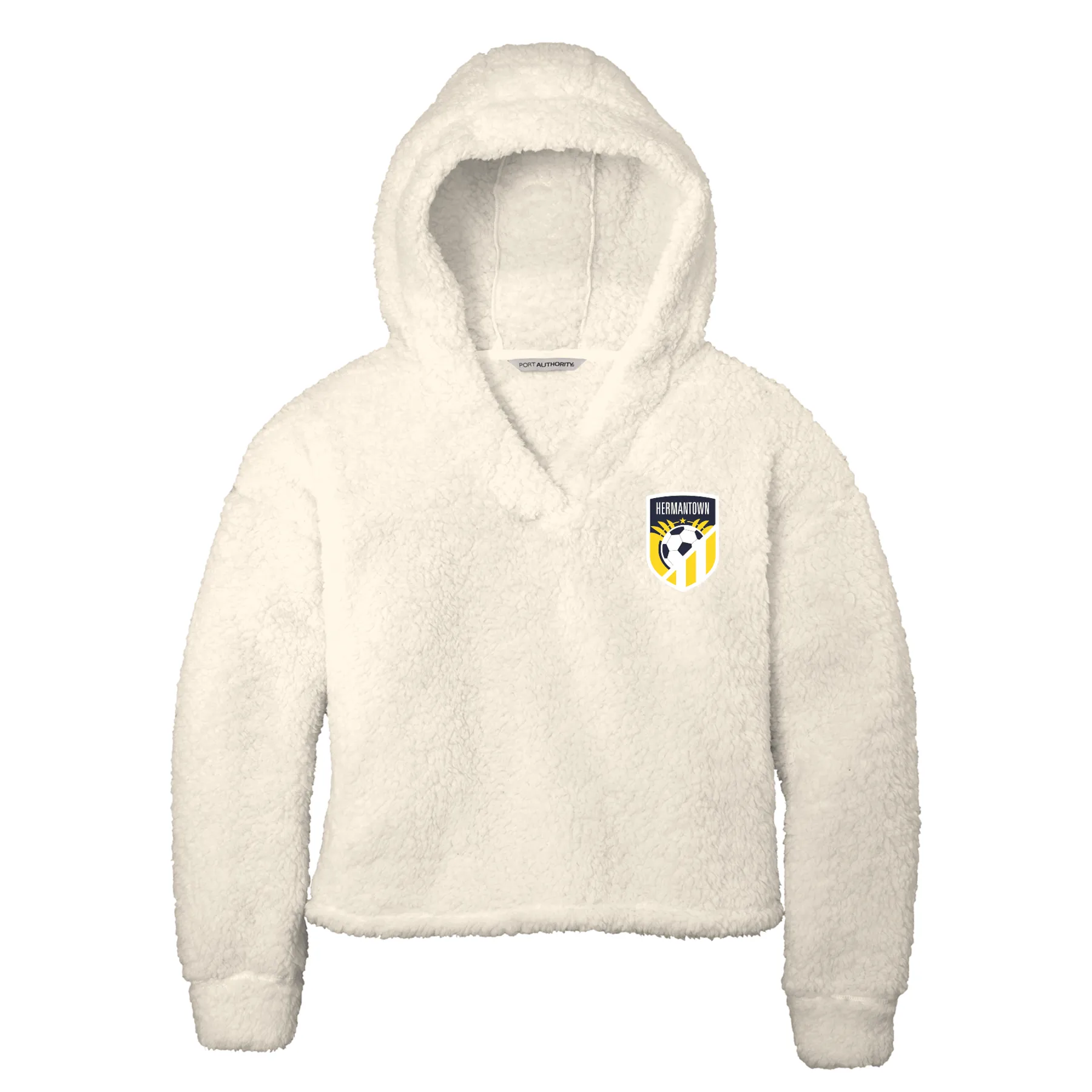 Hermantown Soccer Ladies Cozy Fleece Hoodie