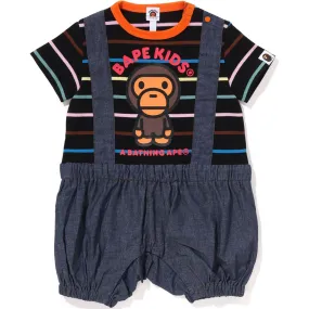 HOOP BABY MILO SUSPENDERS PANTS LAYERED ROMPERS KIDS