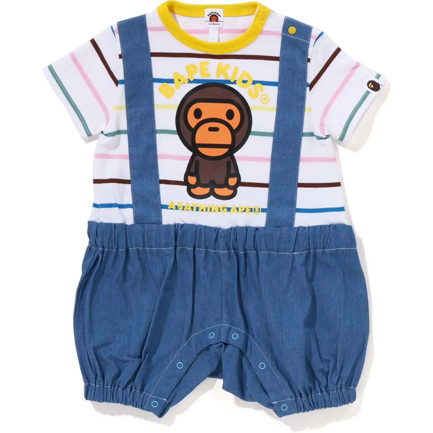 HOOP BABY MILO SUSPENDERS PANTS LAYERED ROMPERS KIDS