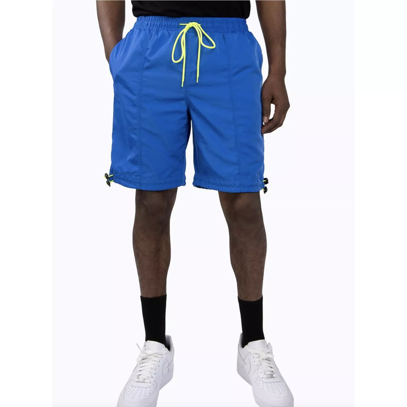 HYPER TRACK SHORTS BLUE/NEON