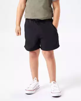 INSPORT JUNIOR BONDI BLACK SHORTS