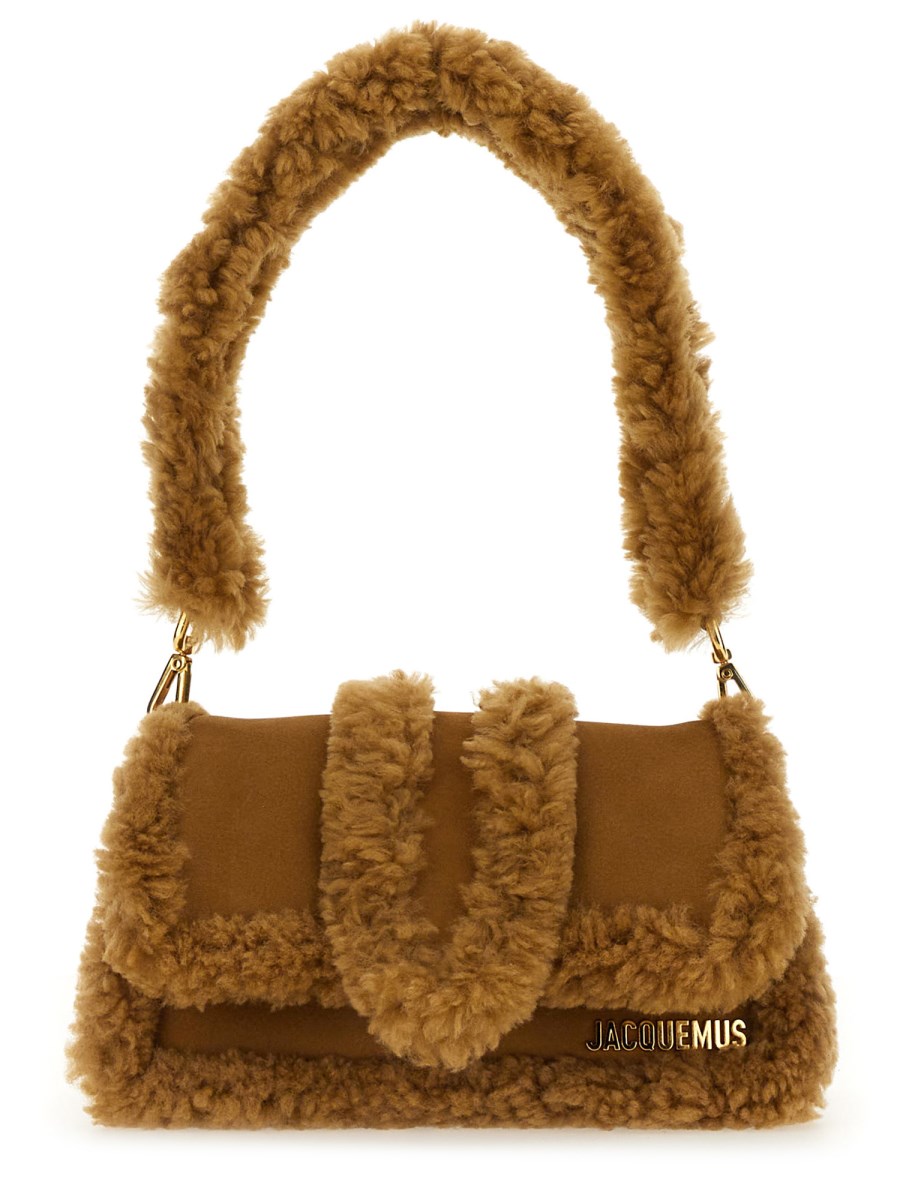 JACQUEMUS    LE PETIT BAMBIMOU DOUX BAG IN PADDED SHEARLING