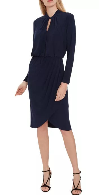 Jeanlee Jersey Dress Navy