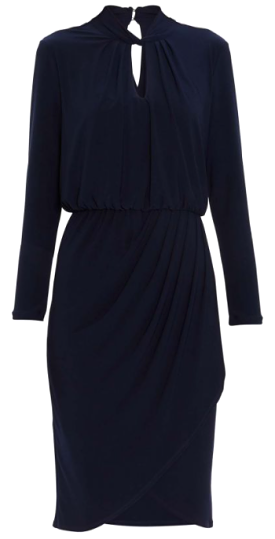 Jeanlee Jersey Dress Navy