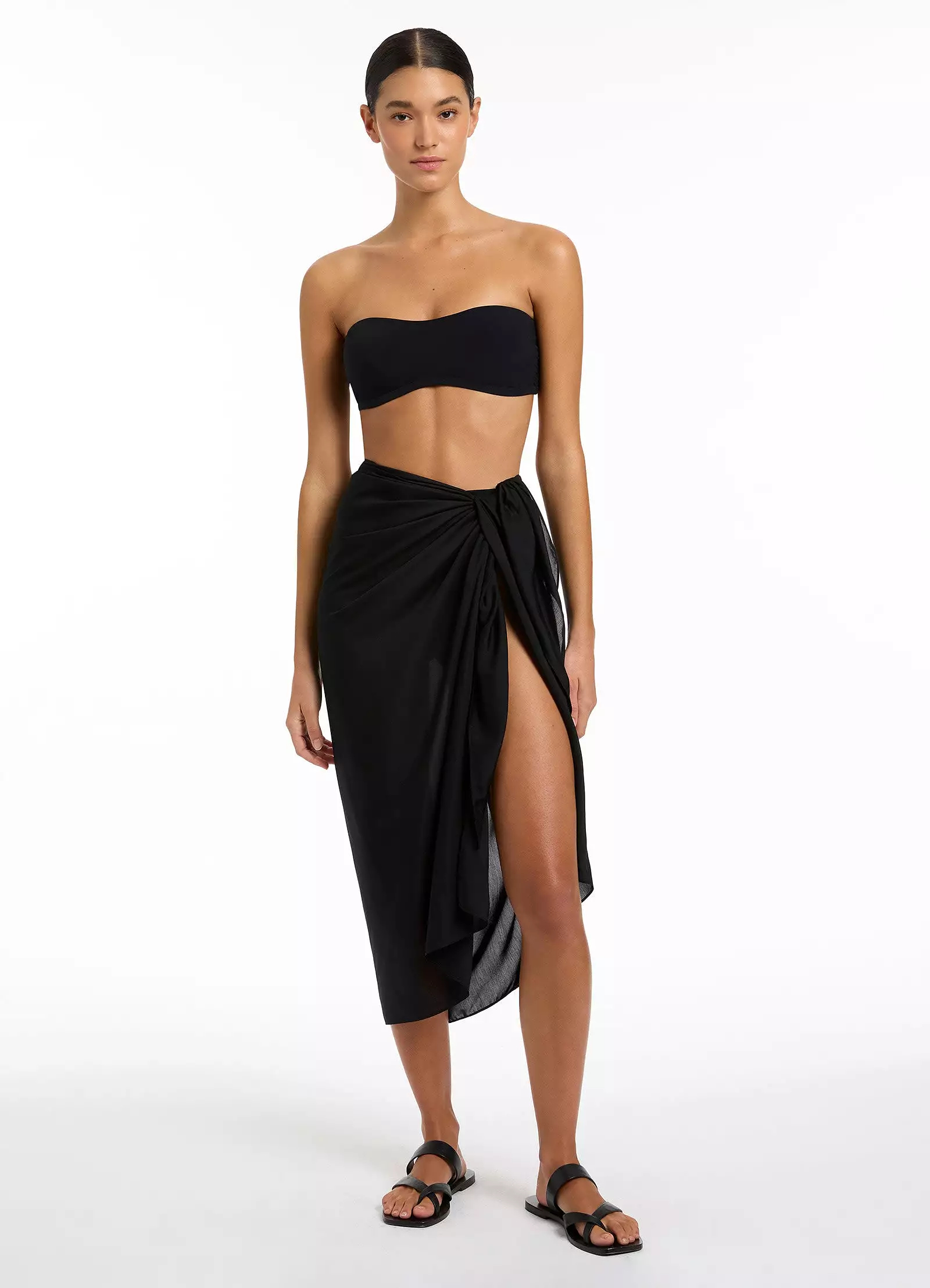 Jetset Sarong  - Black