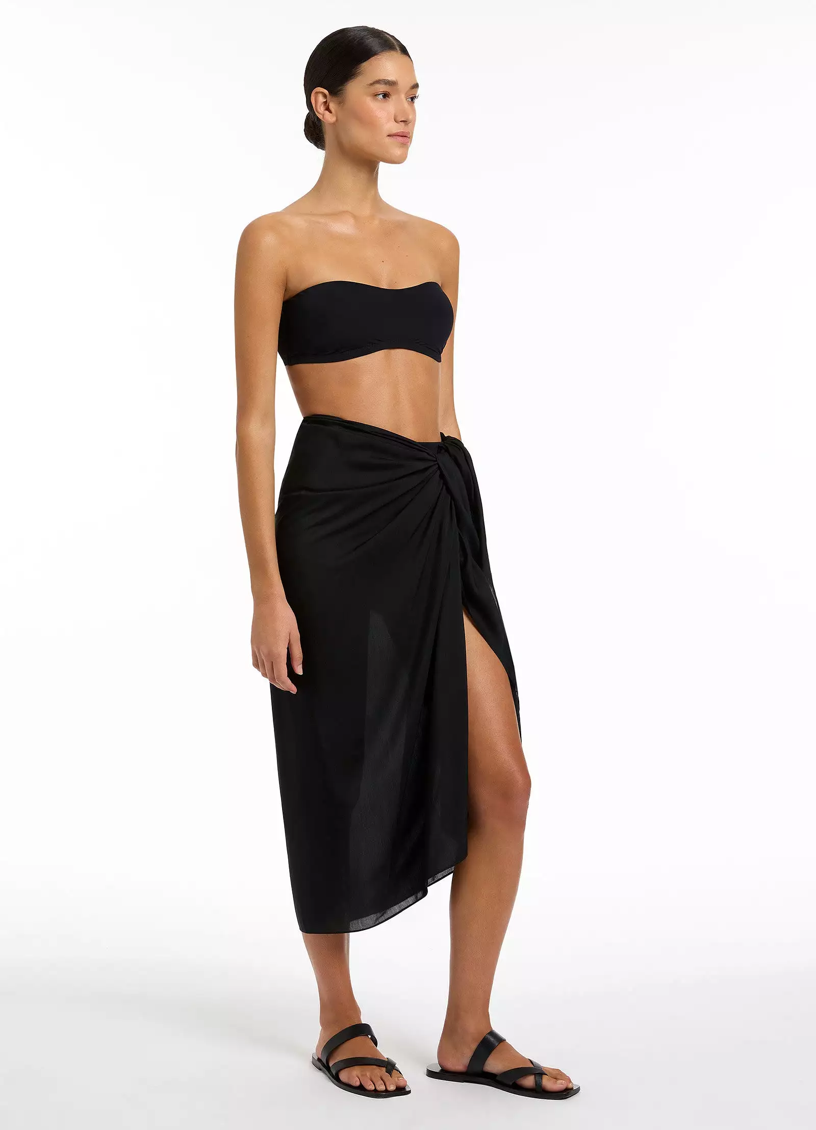 Jetset Sarong  - Black