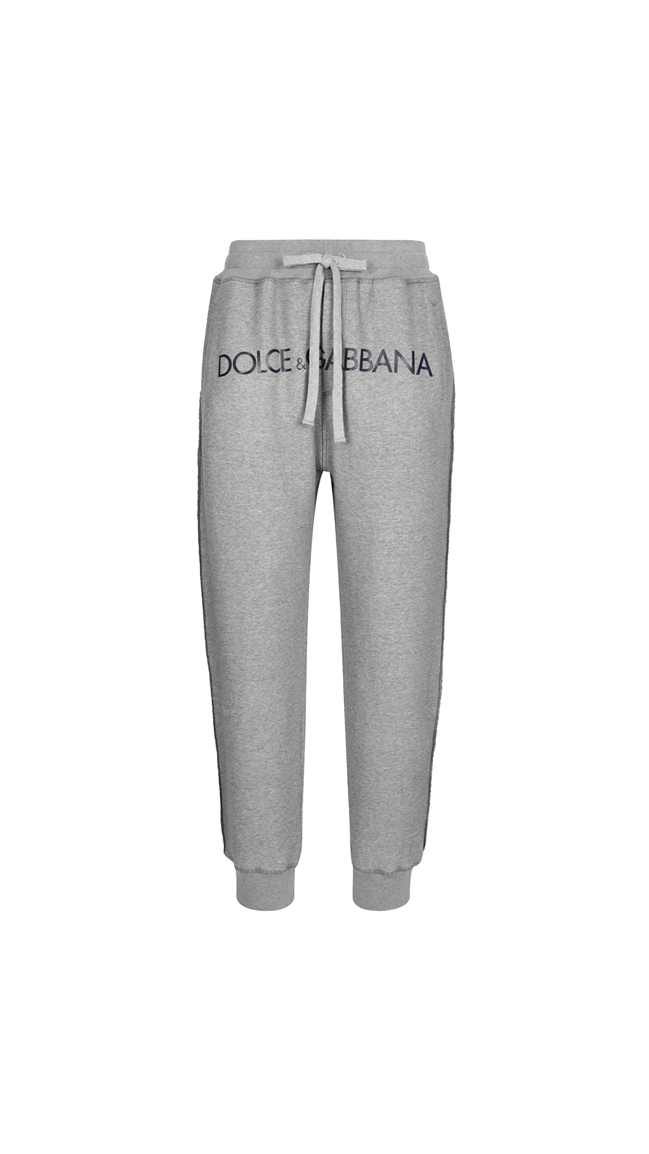 Jogging pants with Dolce&Gabbana logo - Grey