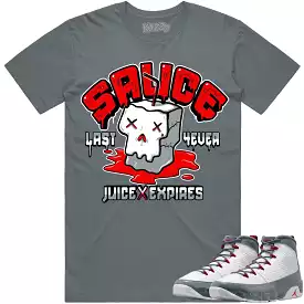 Jordan 9 Fire Red 9s Shirt to Match - RED SAUCE